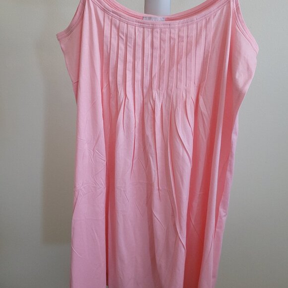 Hanro Juliet Pleated Cotton Babydoll Nightgown Nightie Pajamas - Picture 3 of 8